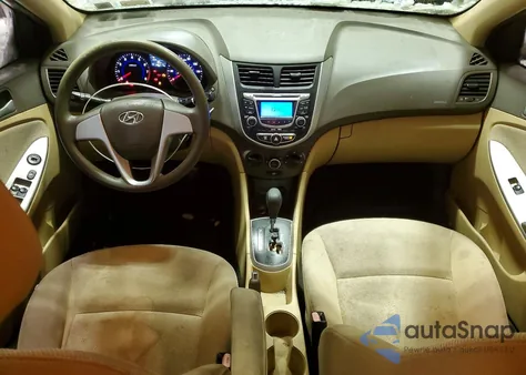 2012 Hyundai Accent Gls from USA, damaged, VIN KMHCT4AE3CU204581